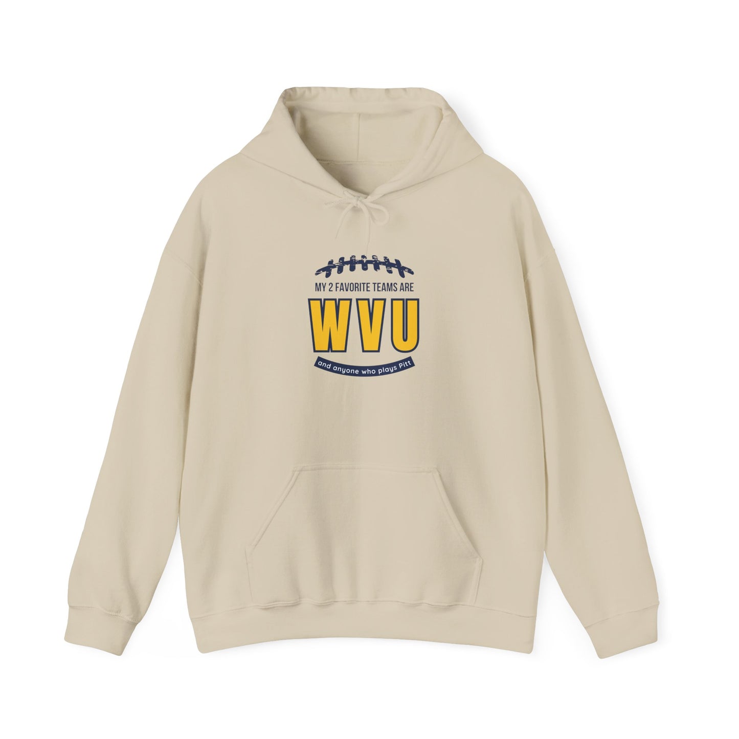 My 2 Favorite Teams WVU Unisex Heavy Blend™ Hooded Sweatshirt