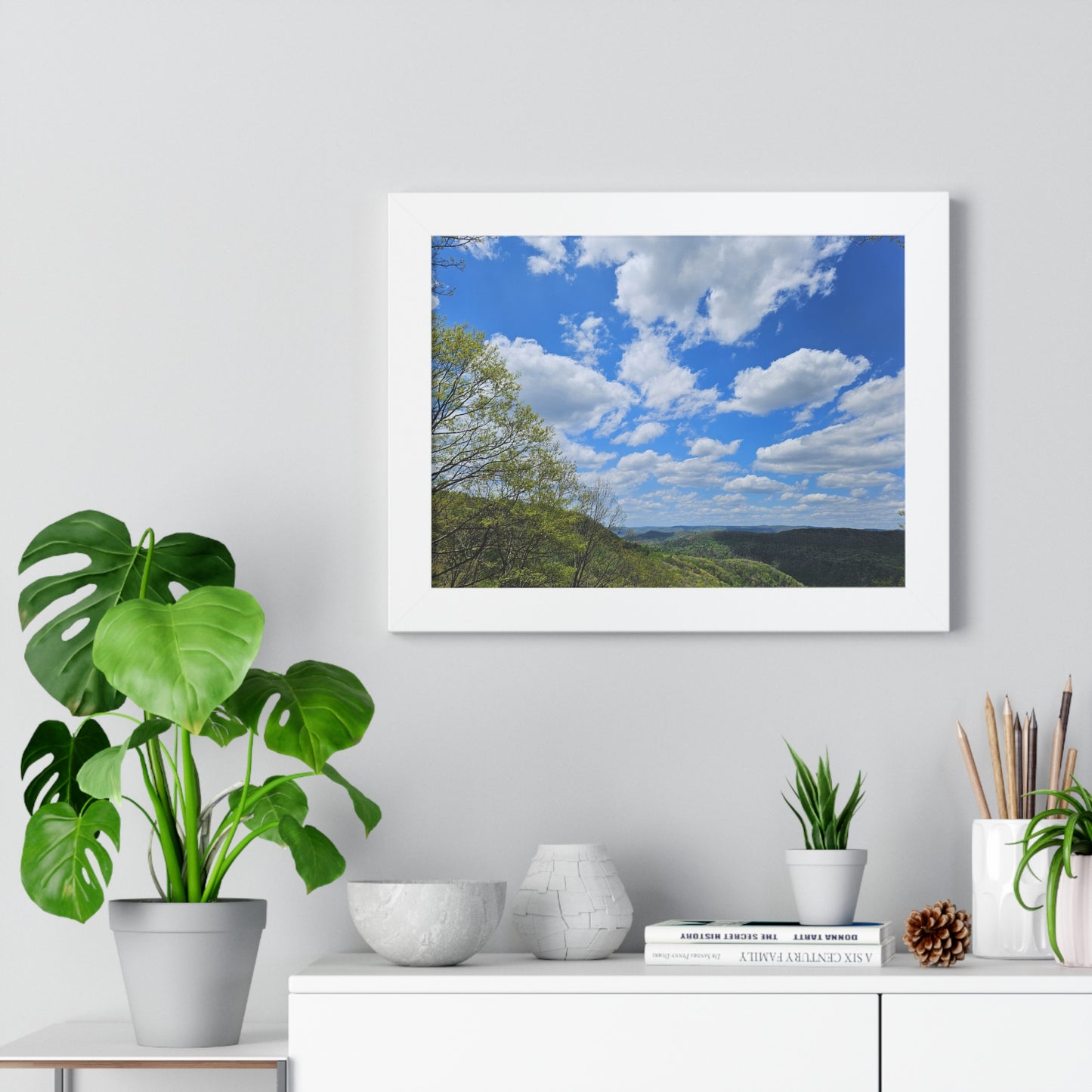 Pipestem, West Virginia Framed Horizontal Poster