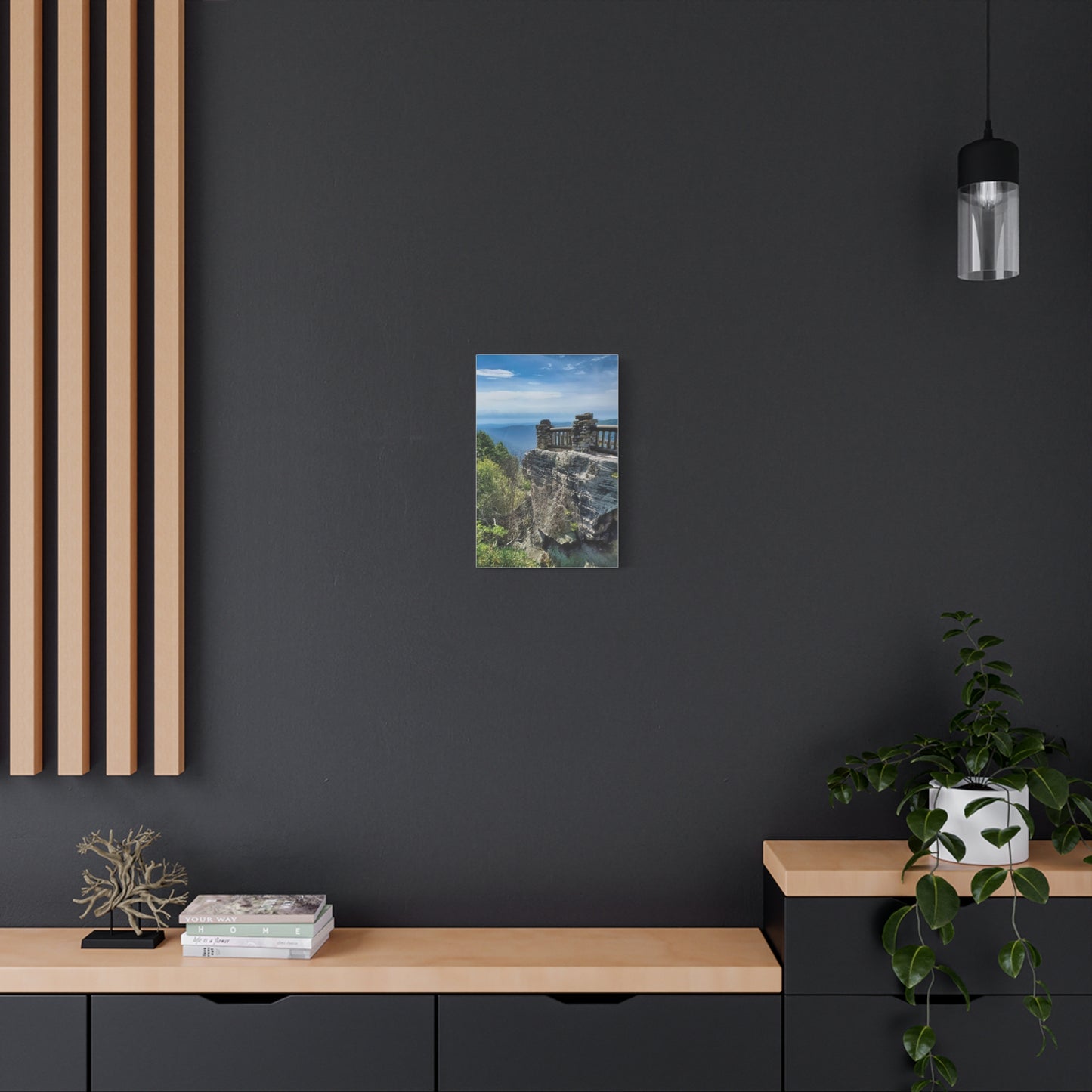 Coopers Rock in West Virginia Matte Canvas