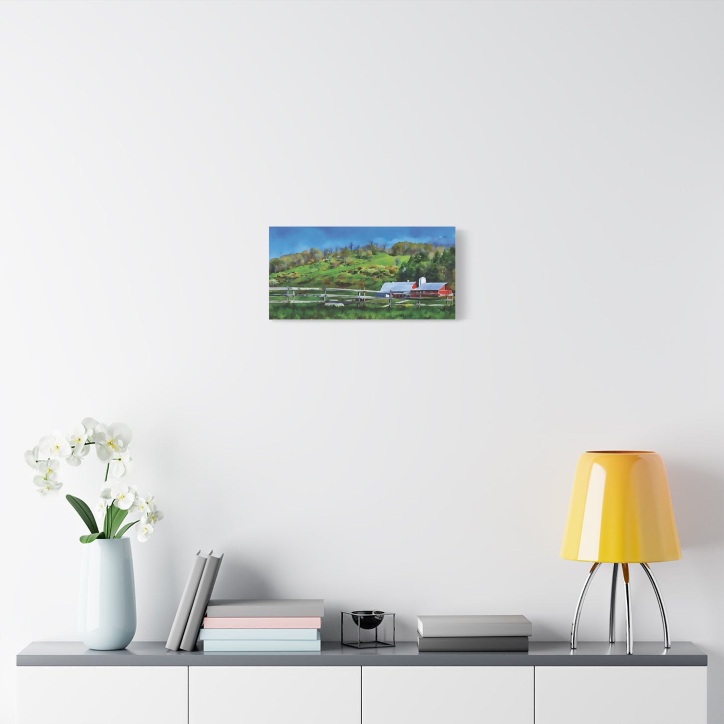 Pocahontas County Farm Scene – Digitized Photo on Canvas