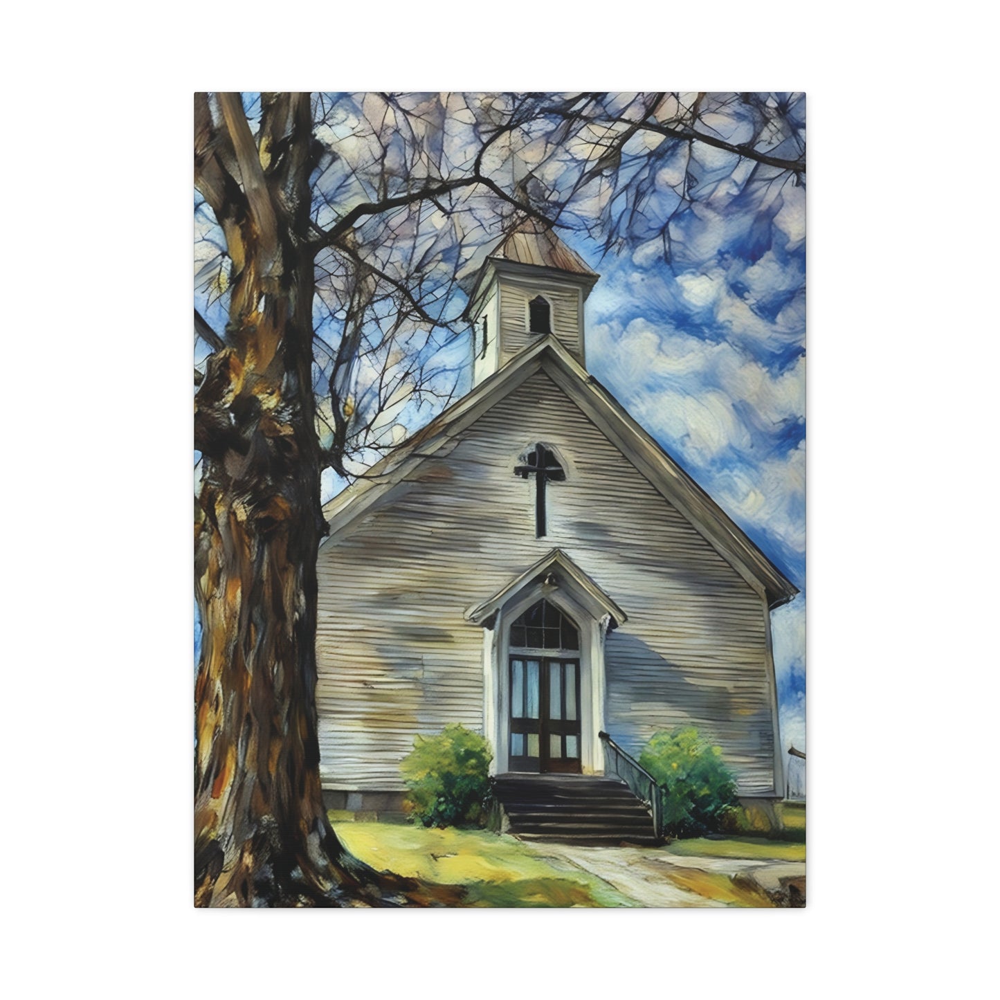 Canvas Print - Country Church in Virginia