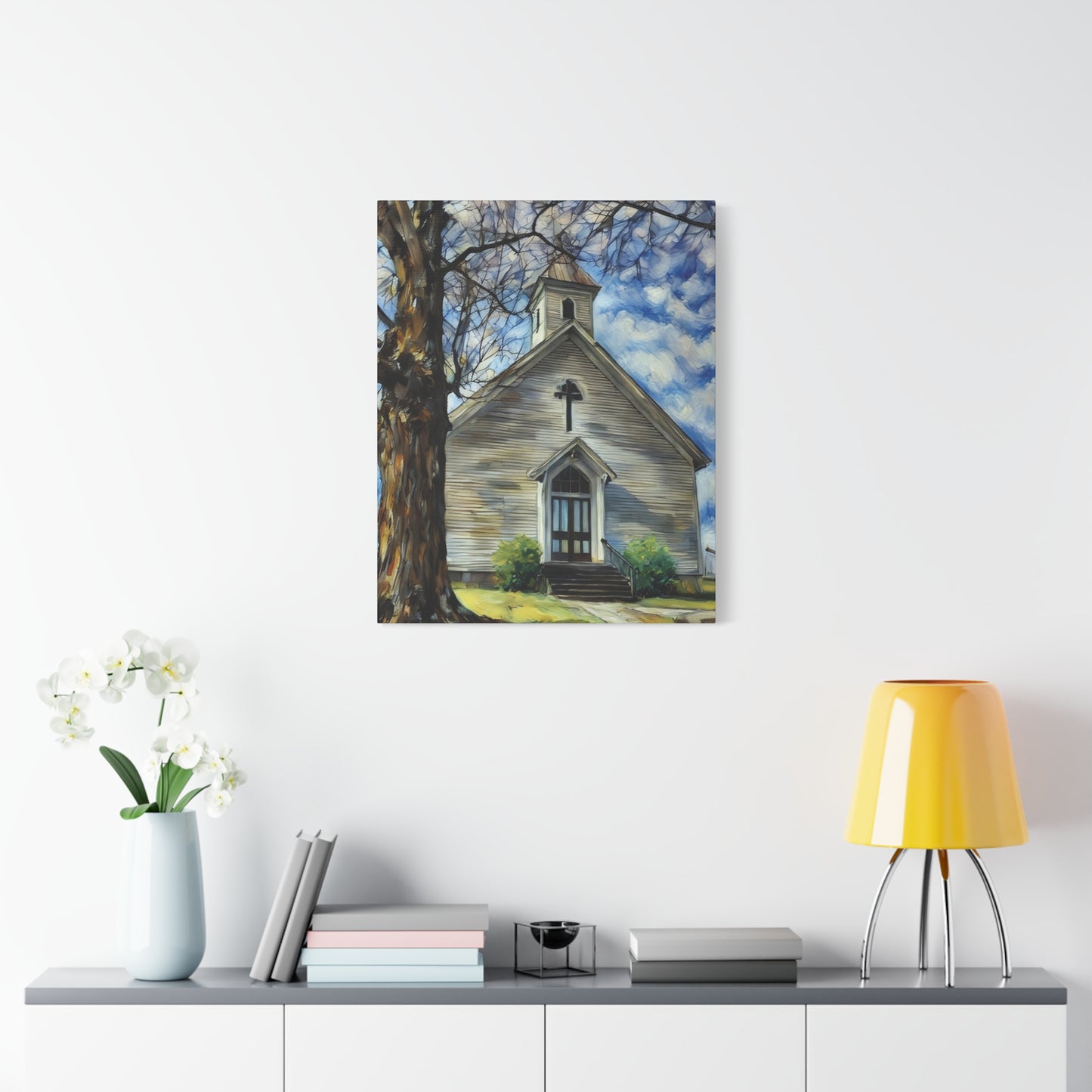 Canvas Print - Country Church in Virginia