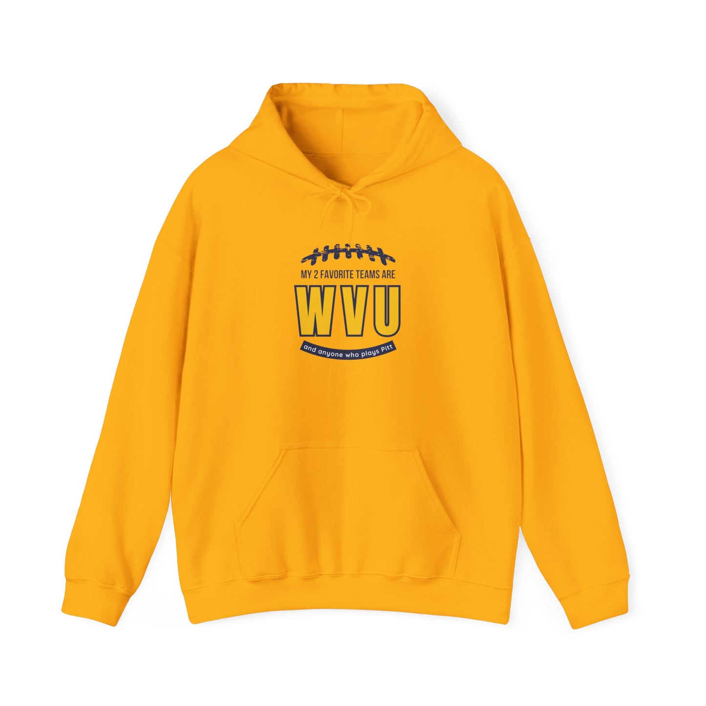 My 2 Favorite Teams WVU Unisex Heavy Blend™ Hooded Sweatshirt