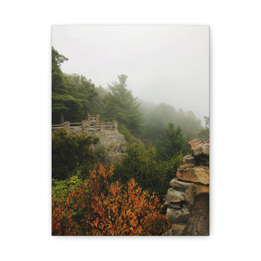 Coopers Rock in West Virginia Matte Canvas