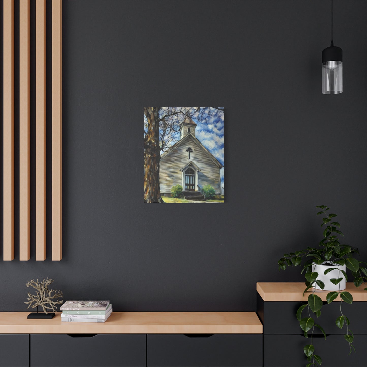 Canvas Print - Country Church in Virginia