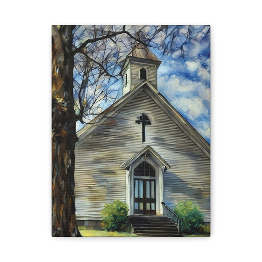 Canvas Print - Country Church in Virginia