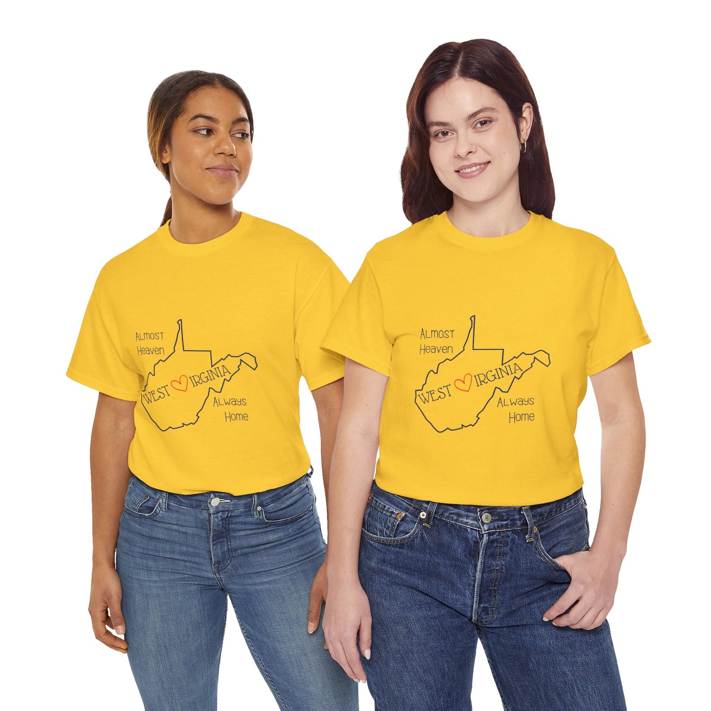 Almost Heaven Always Home Tee