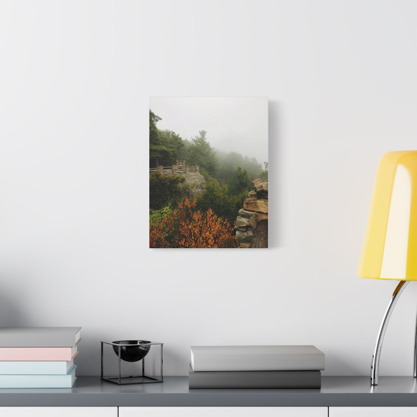 Coopers Rock in West Virginia Matte Canvas