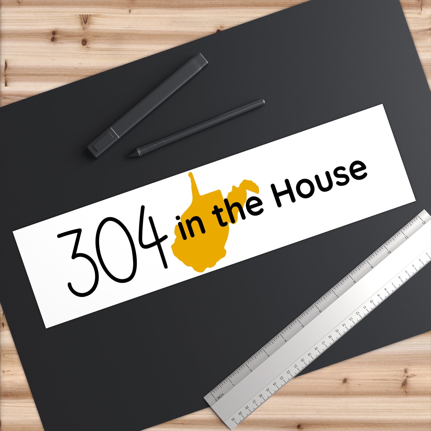 304 in the House Stickers, West Virginia Bumper Stickers, Car Decals, Travel Decor, Gift for West Virginians