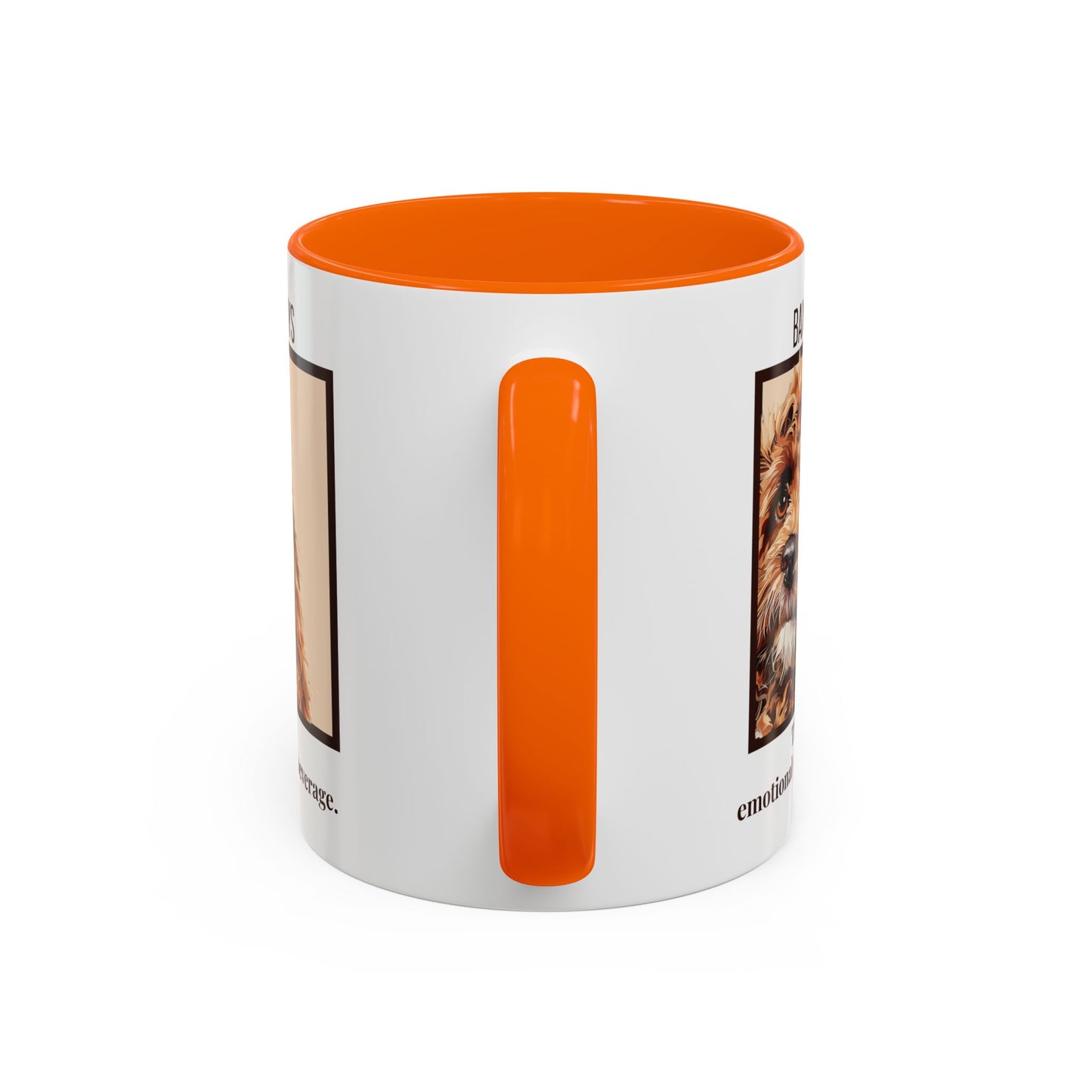 Funny Dog Mug – Baxter Says: Emotional Support Beverage | 11oz Gift for Pet Parents