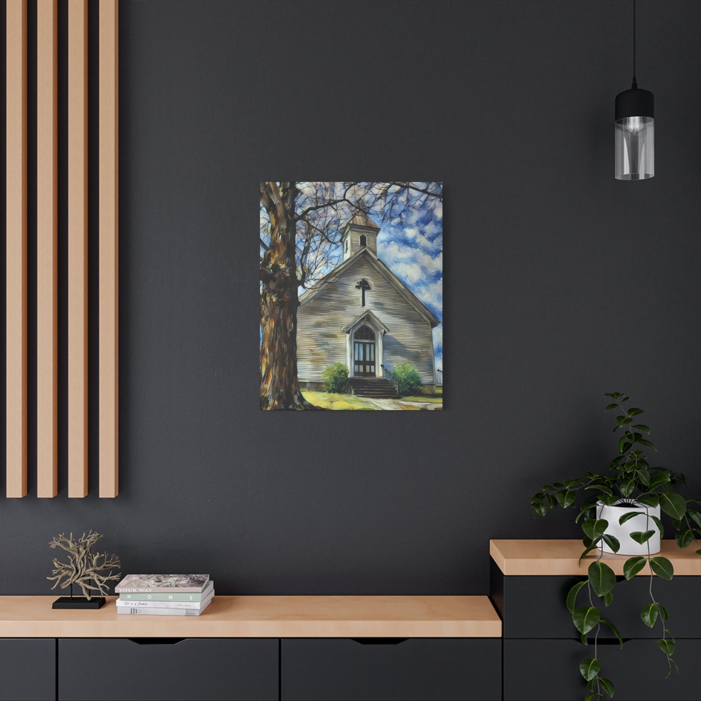 Canvas Print - Country Church in Virginia