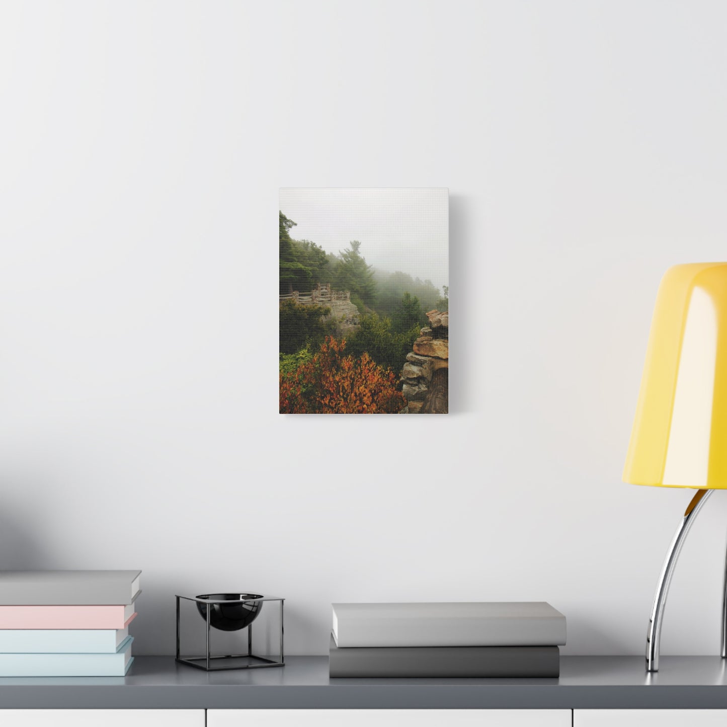Coopers Rock in West Virginia Matte Canvas