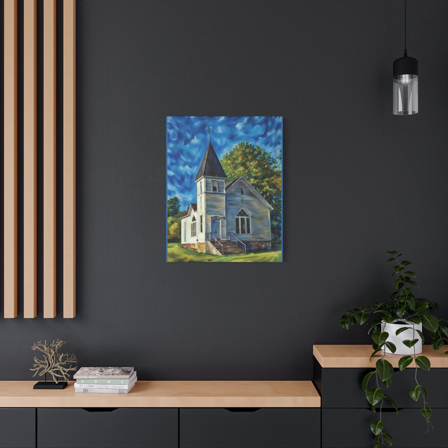 Old Country Church, Smyth County (Digital Art)