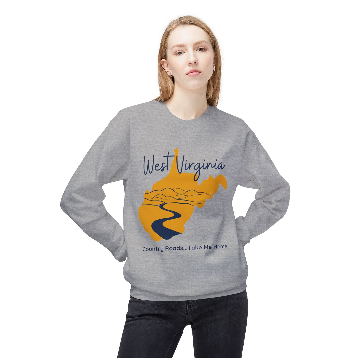 Country Roads West Virginia Sweatshirt