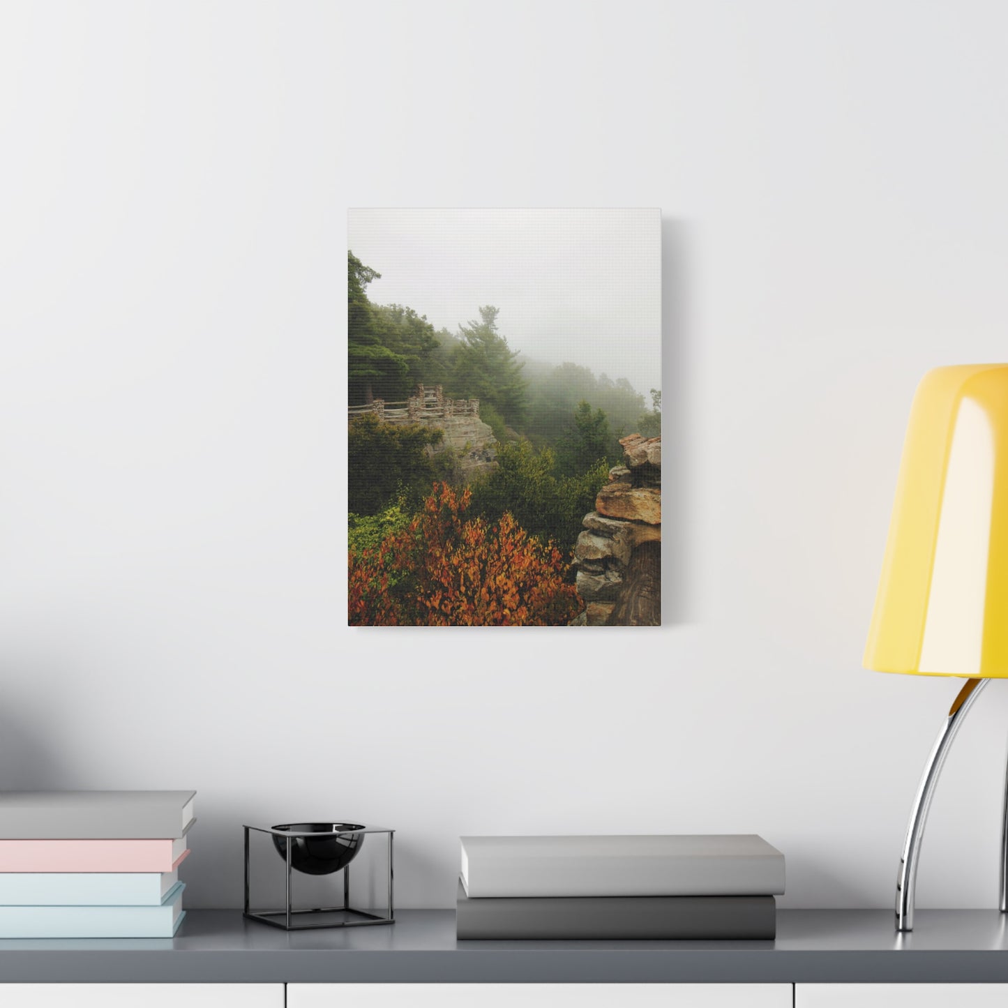 Coopers Rock in West Virginia Matte Canvas