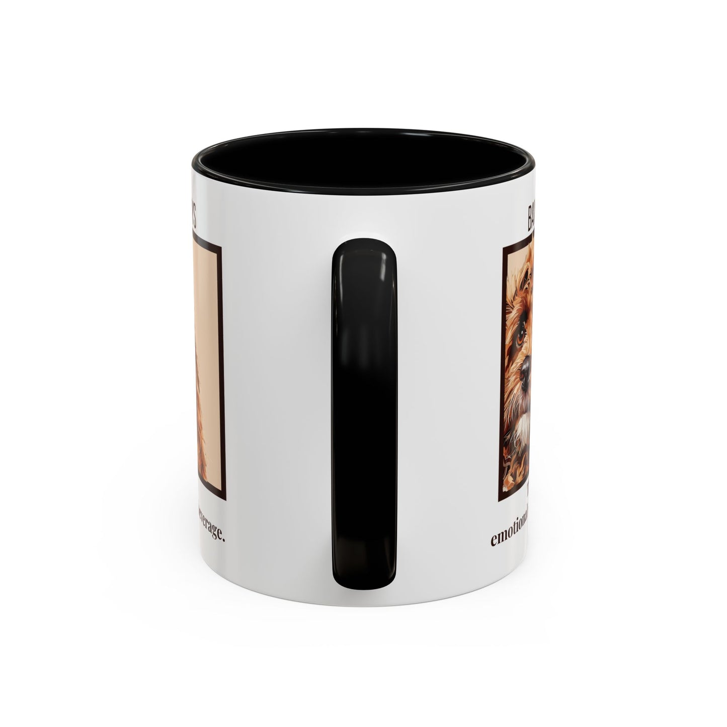 Funny Dog Mug – Baxter Says: Emotional Support Beverage | 11oz Gift for Pet Parents