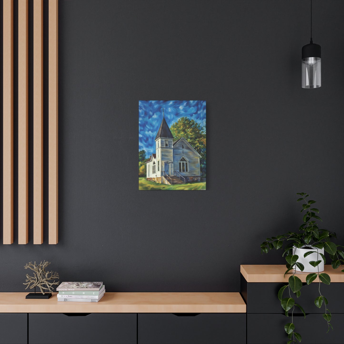 Old Country Church, Smyth County (Digital Art)