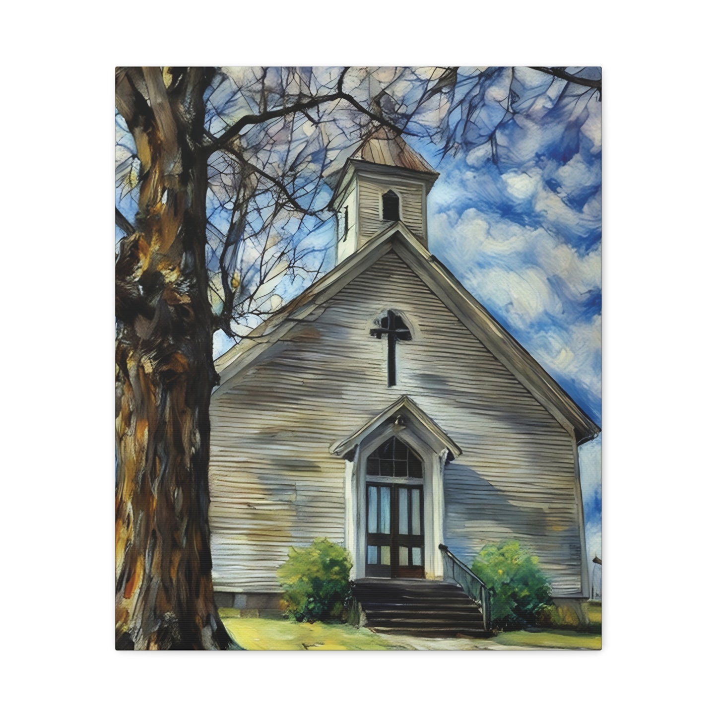 Canvas Print - Country Church in Virginia