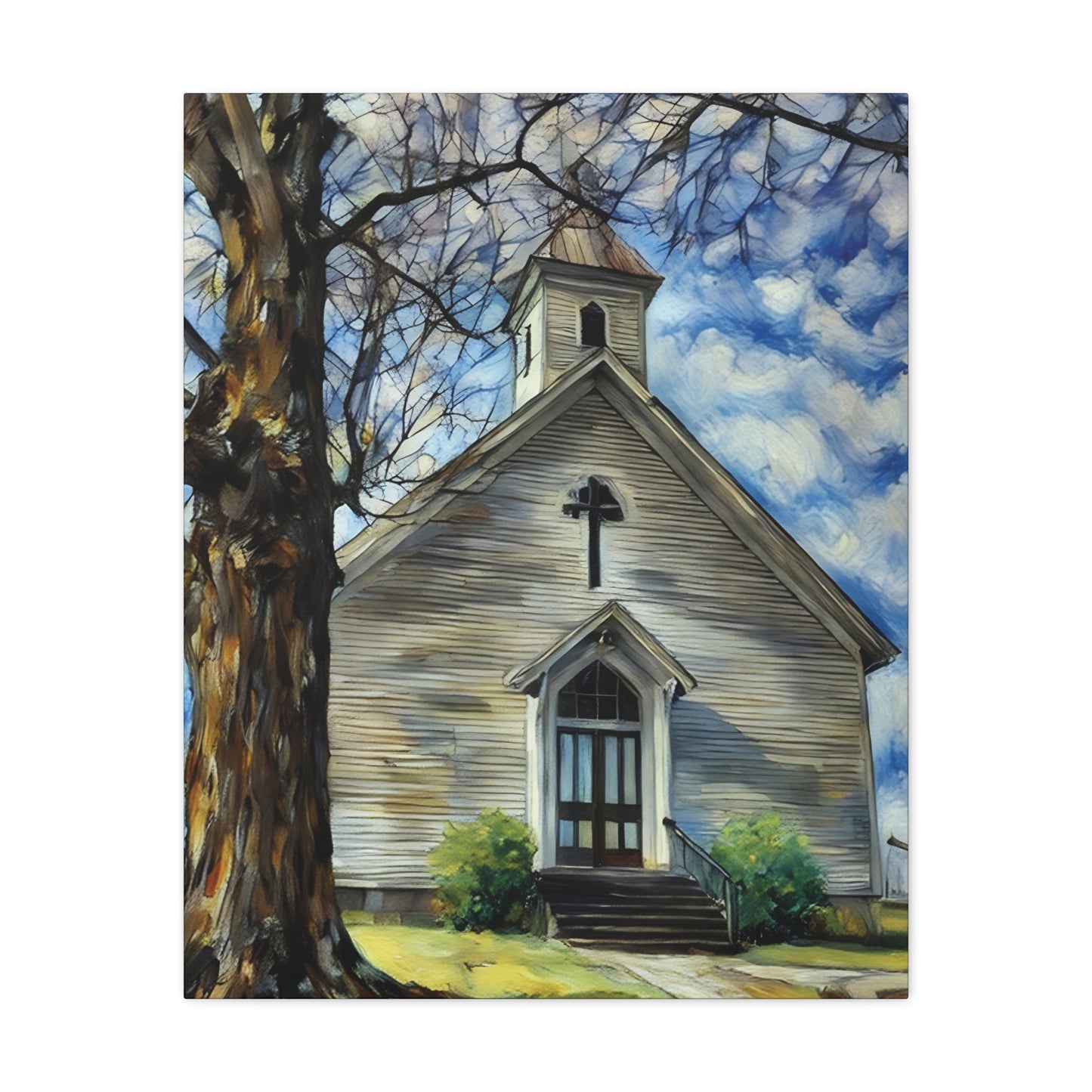Canvas Print - Country Church in Virginia