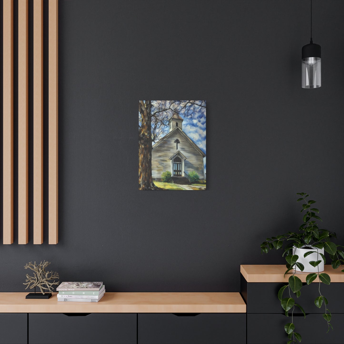 Canvas Print - Country Church in Virginia
