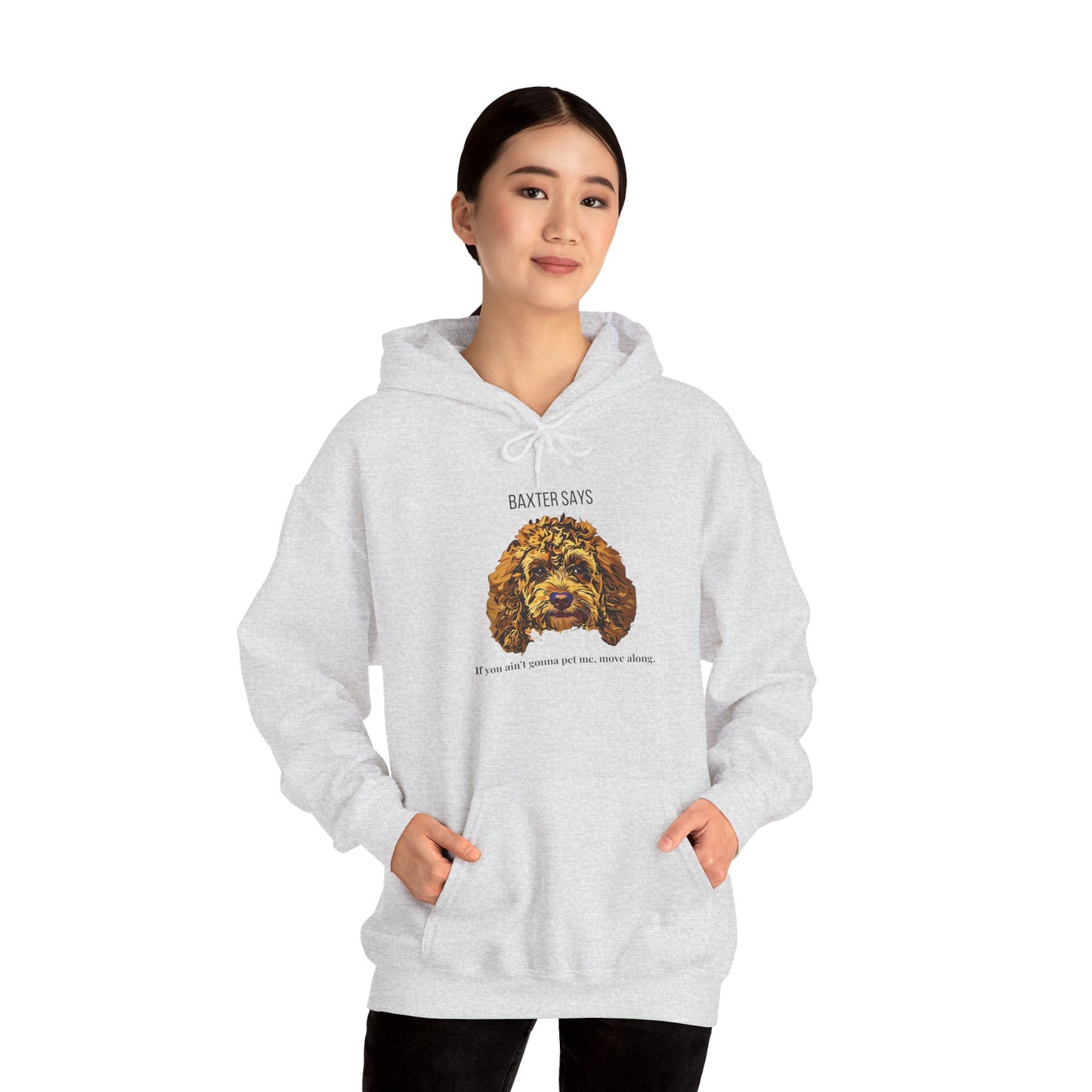 Baxter Says: If You Ain’t Gonna Pet Me, Move Along – Tee from Yours Truly