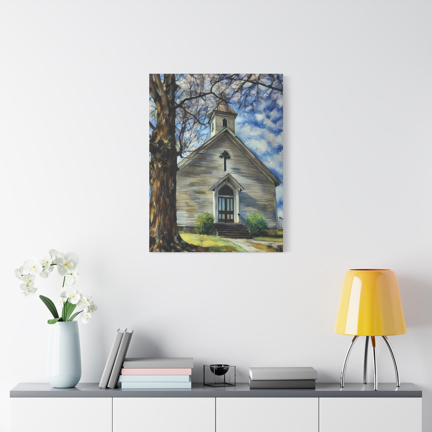 Canvas Print - Country Church in Virginia