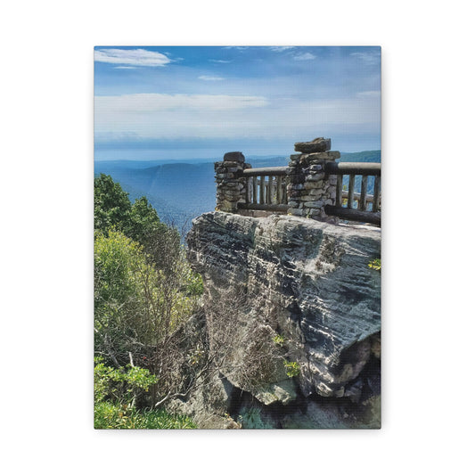 Coopers Rock in West Virginia Matte Canvas