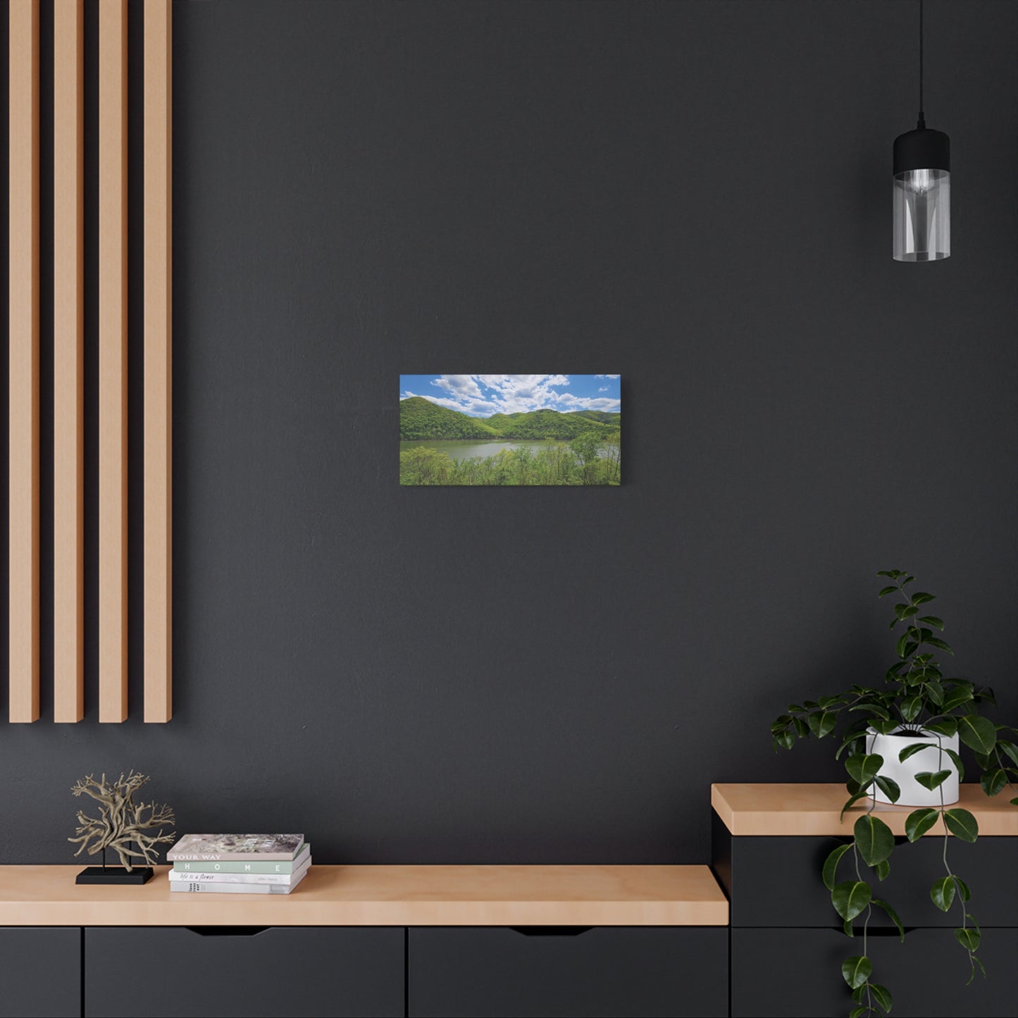 Bluestone Lake West Virginia Canvas Wall Art