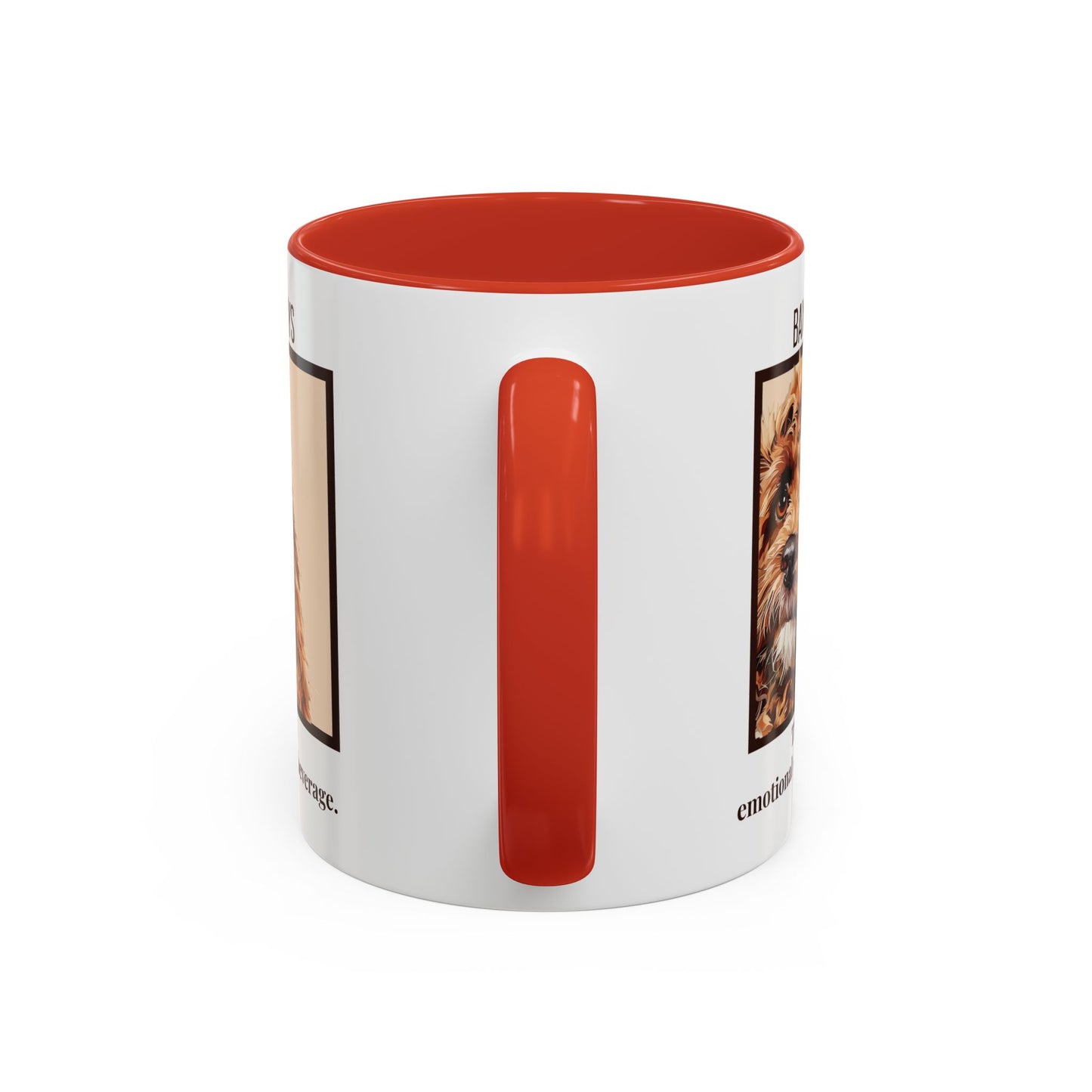 Funny Dog Mug – Baxter Says: Emotional Support Beverage | 11oz Gift for Pet Parents