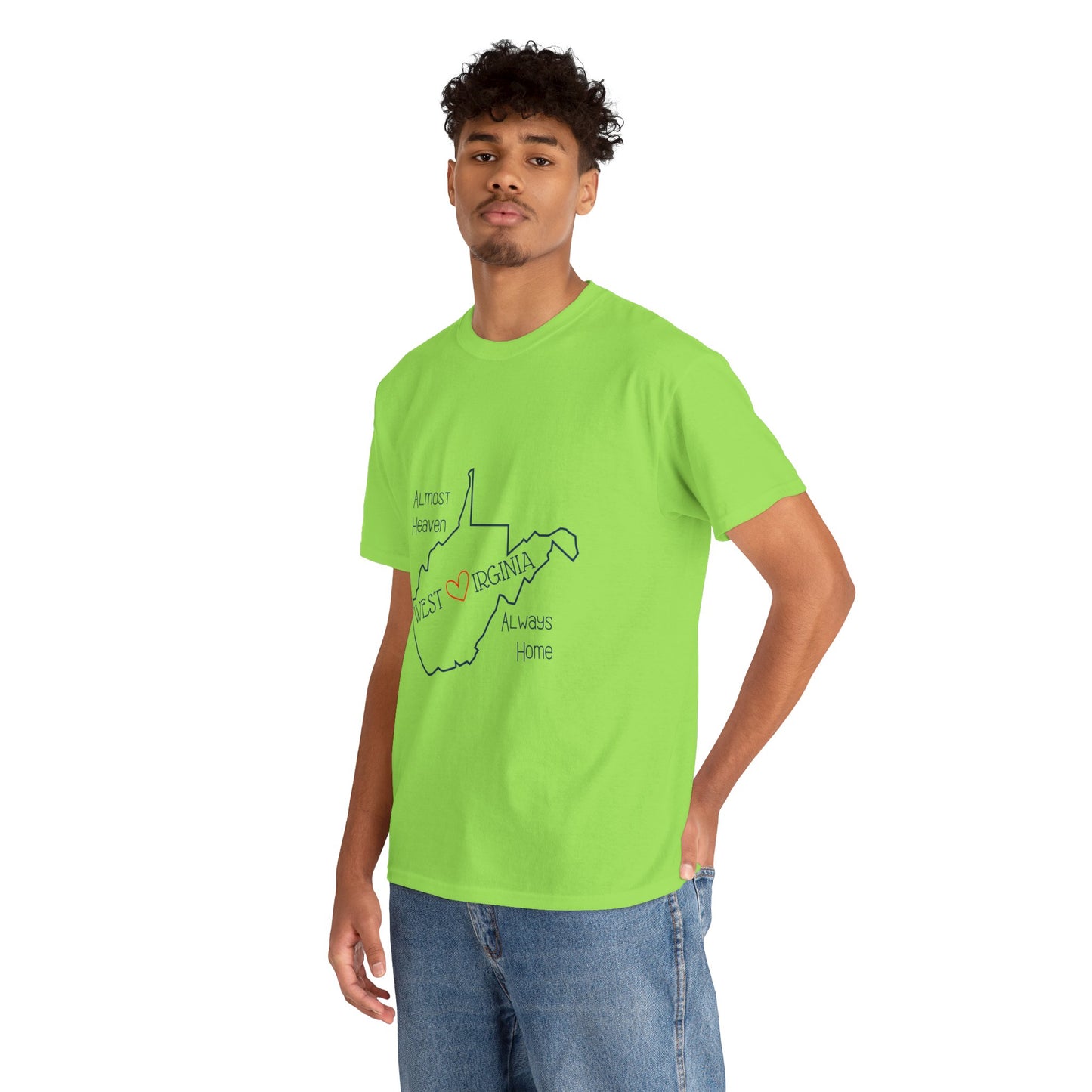 Almost Heaven Always Home Tee