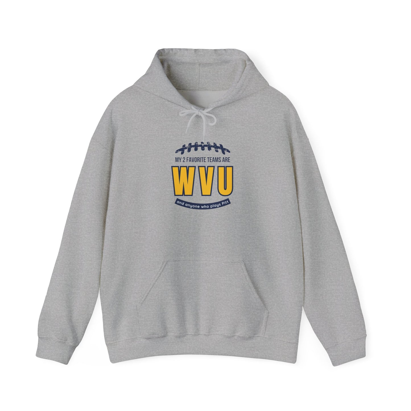 My 2 Favorite Teams WVU Unisex Heavy Blend™ Hooded Sweatshirt