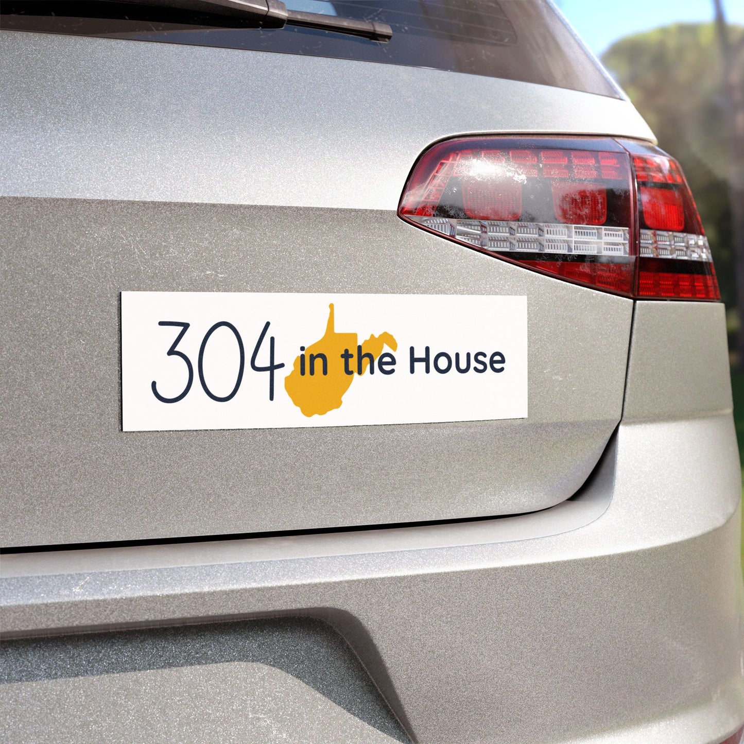 304 in the House Car Magnet
