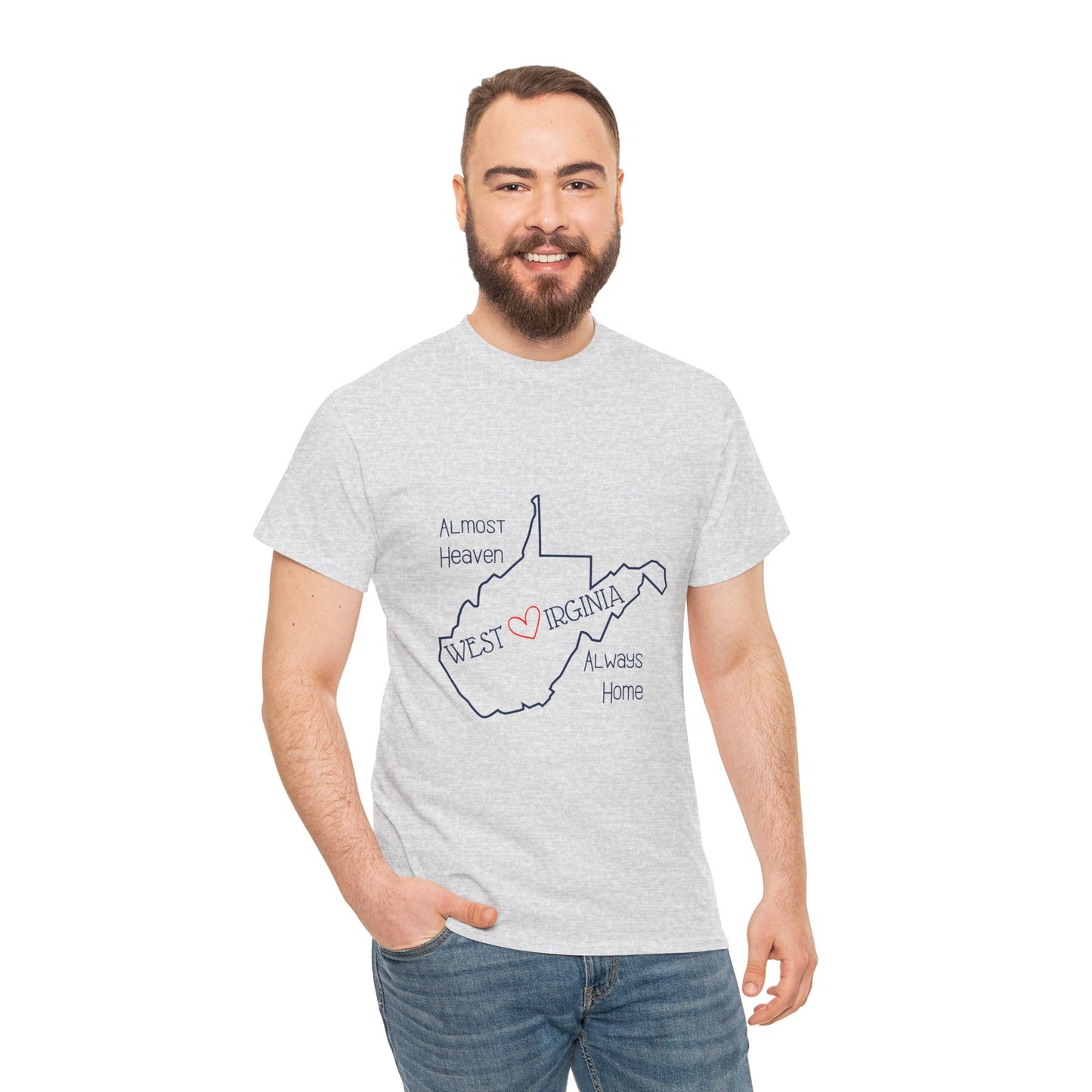 Almost Heaven Always Home Tee