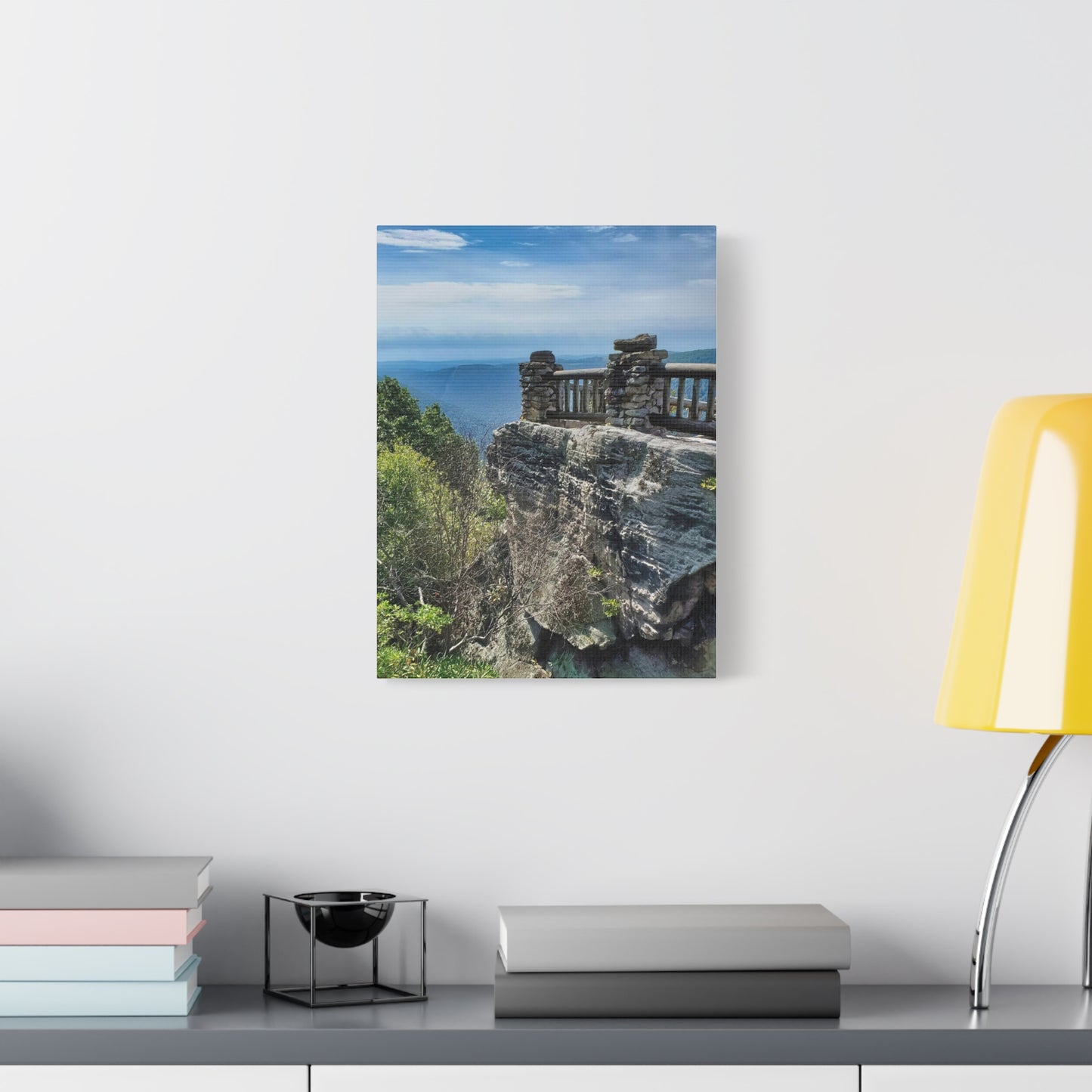 Coopers Rock in West Virginia Matte Canvas
