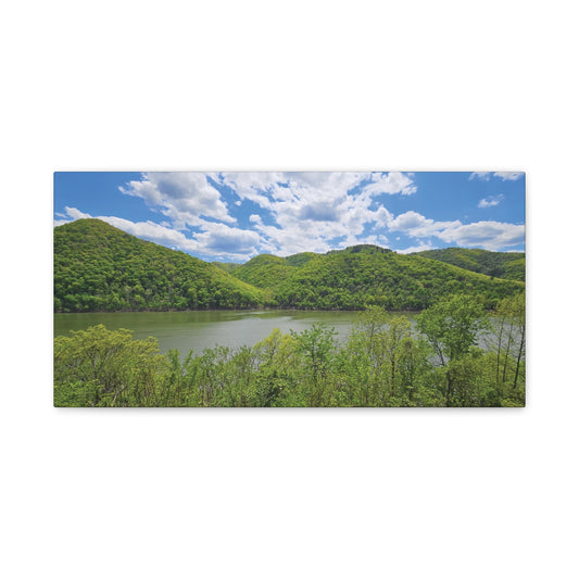 Bluestone Lake West Virginia Canvas Wall Art