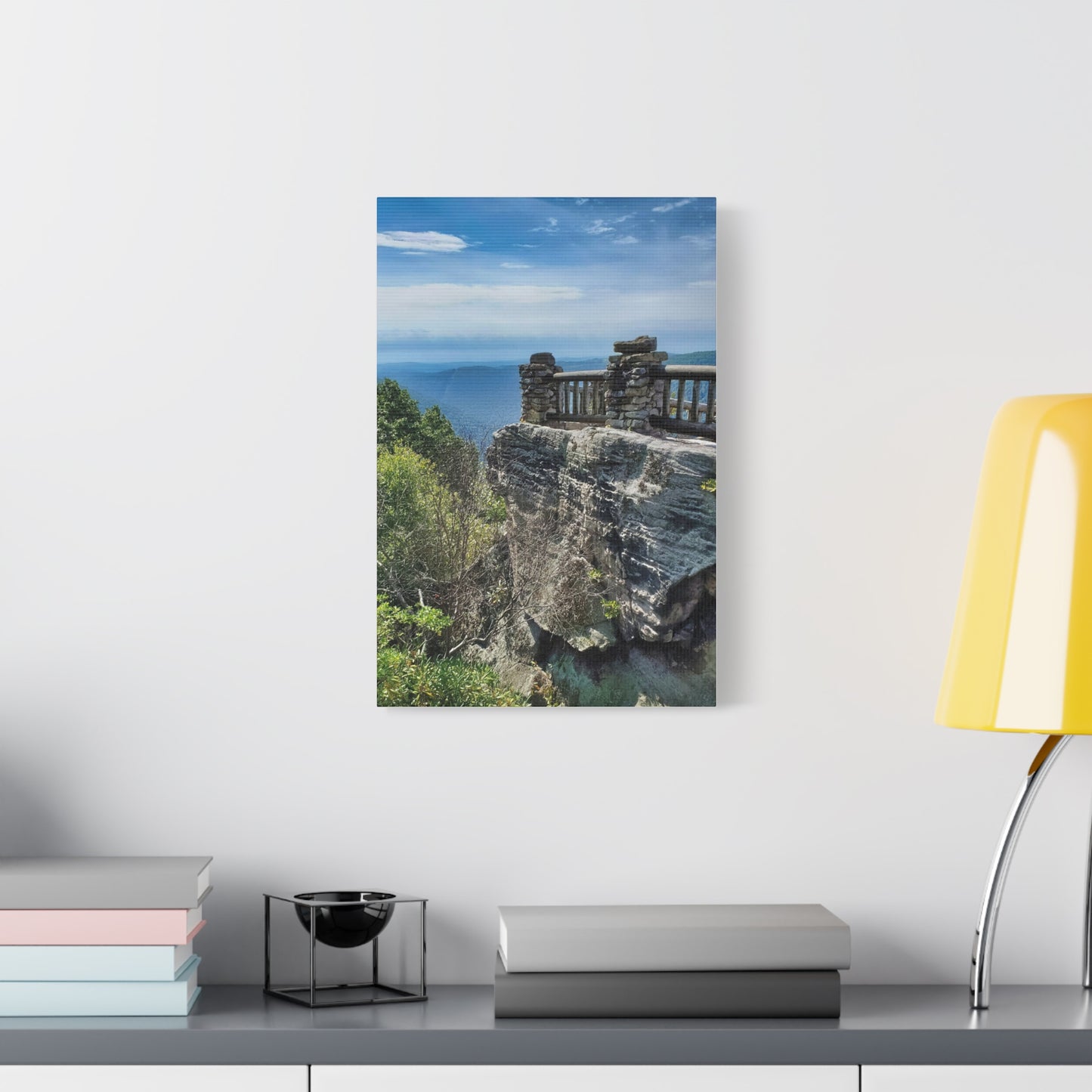 Coopers Rock in West Virginia Matte Canvas