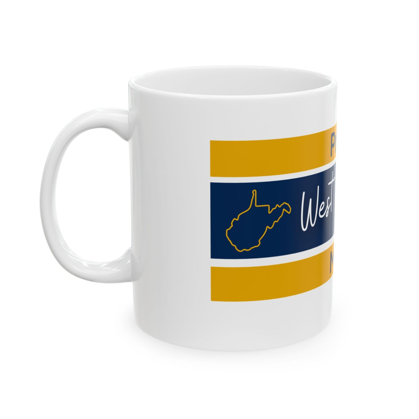 Proud West Virginia Mom Coffee Cup, Gift for Mom, Mother's Day Present, Kitchen Drinkware, Tea Mug