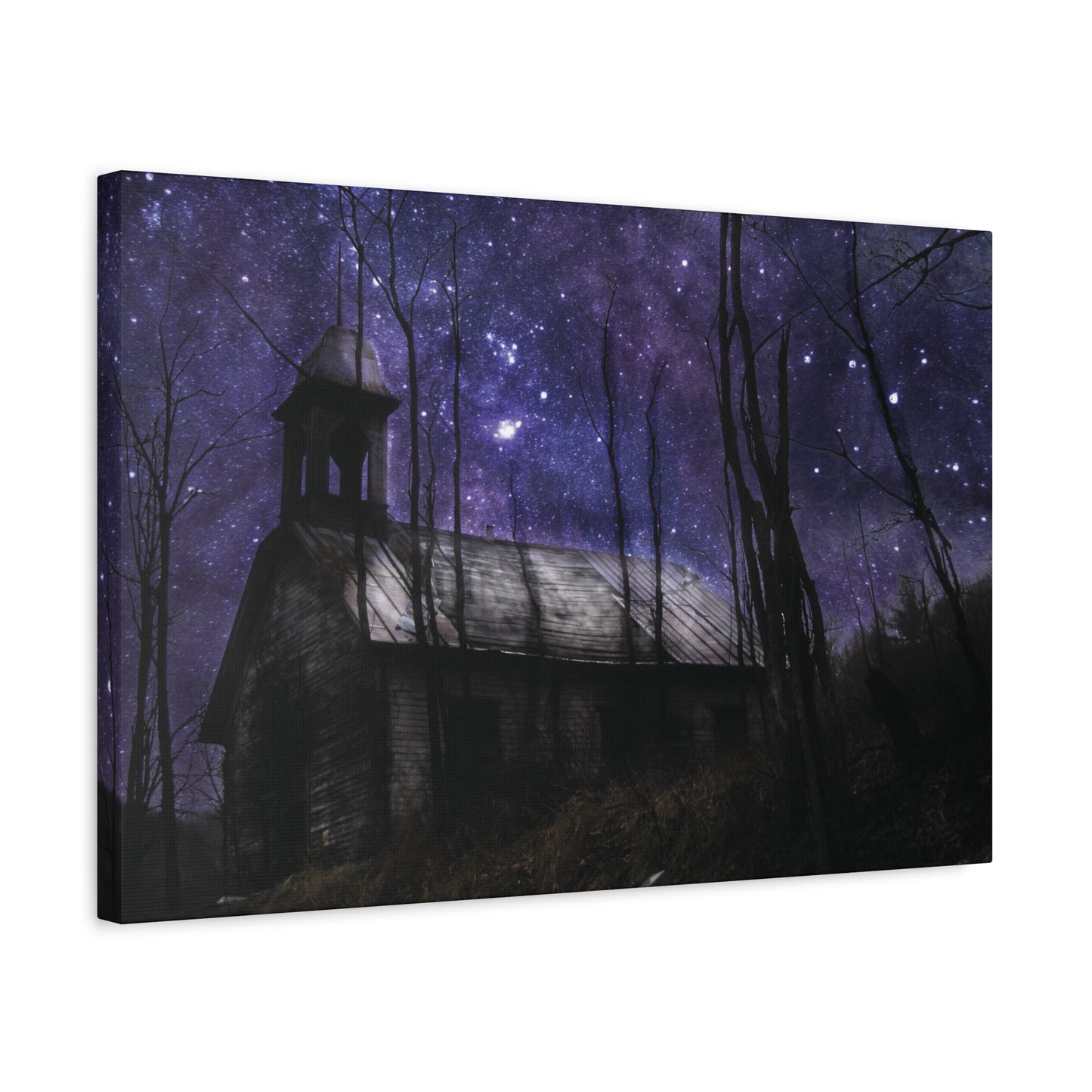 Echoes from the Holler – Digitized Church Photo on Canvas