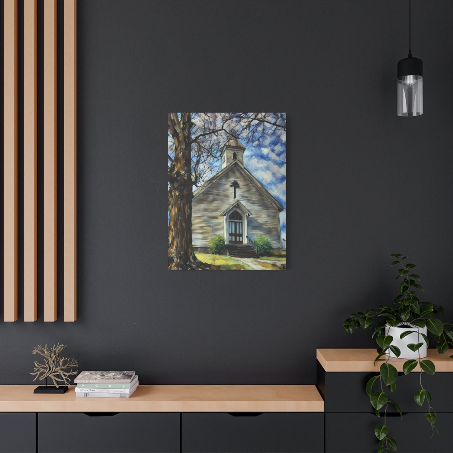 Canvas Print - Country Church in Virginia