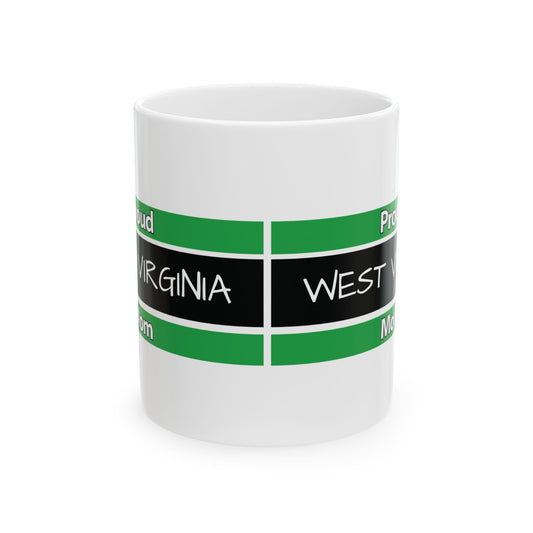 Proud West Virginia Mom Coffee Cup