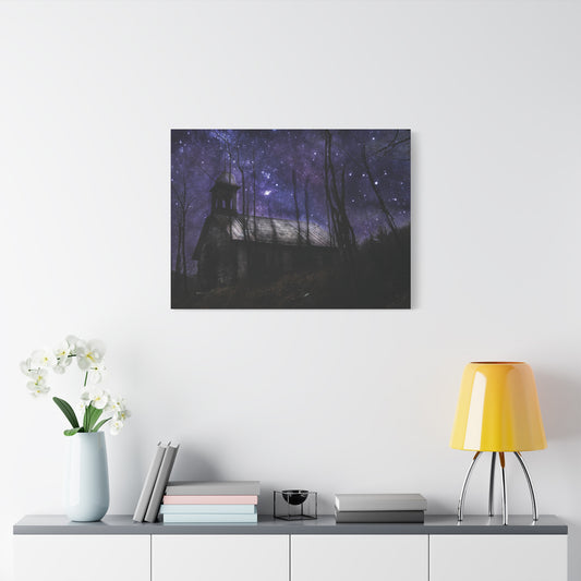 Echoes from the Holler – Digitized Church Photo on Canvas