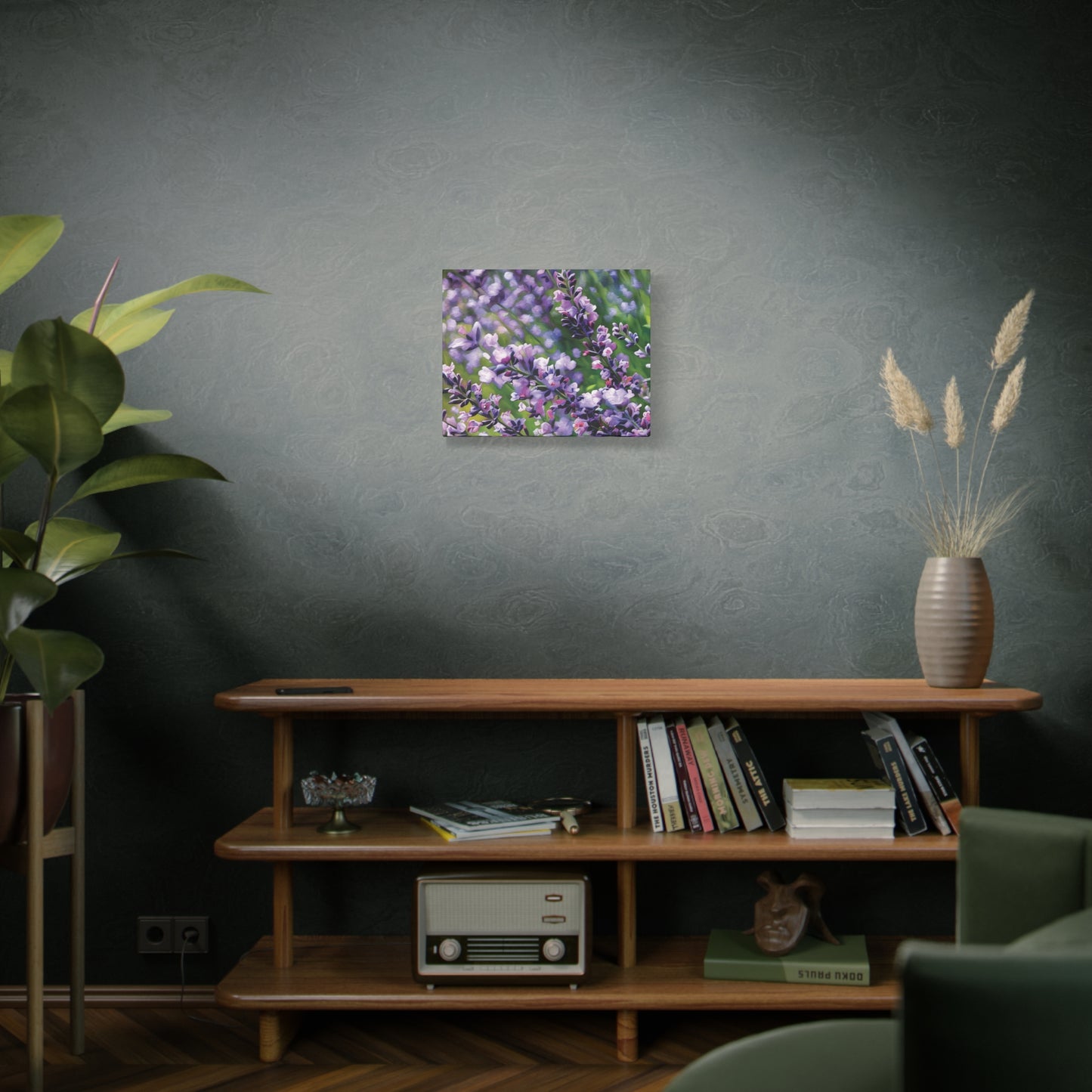 Peaceful Lavender – Photo-to-Painting Floral Wall Art
