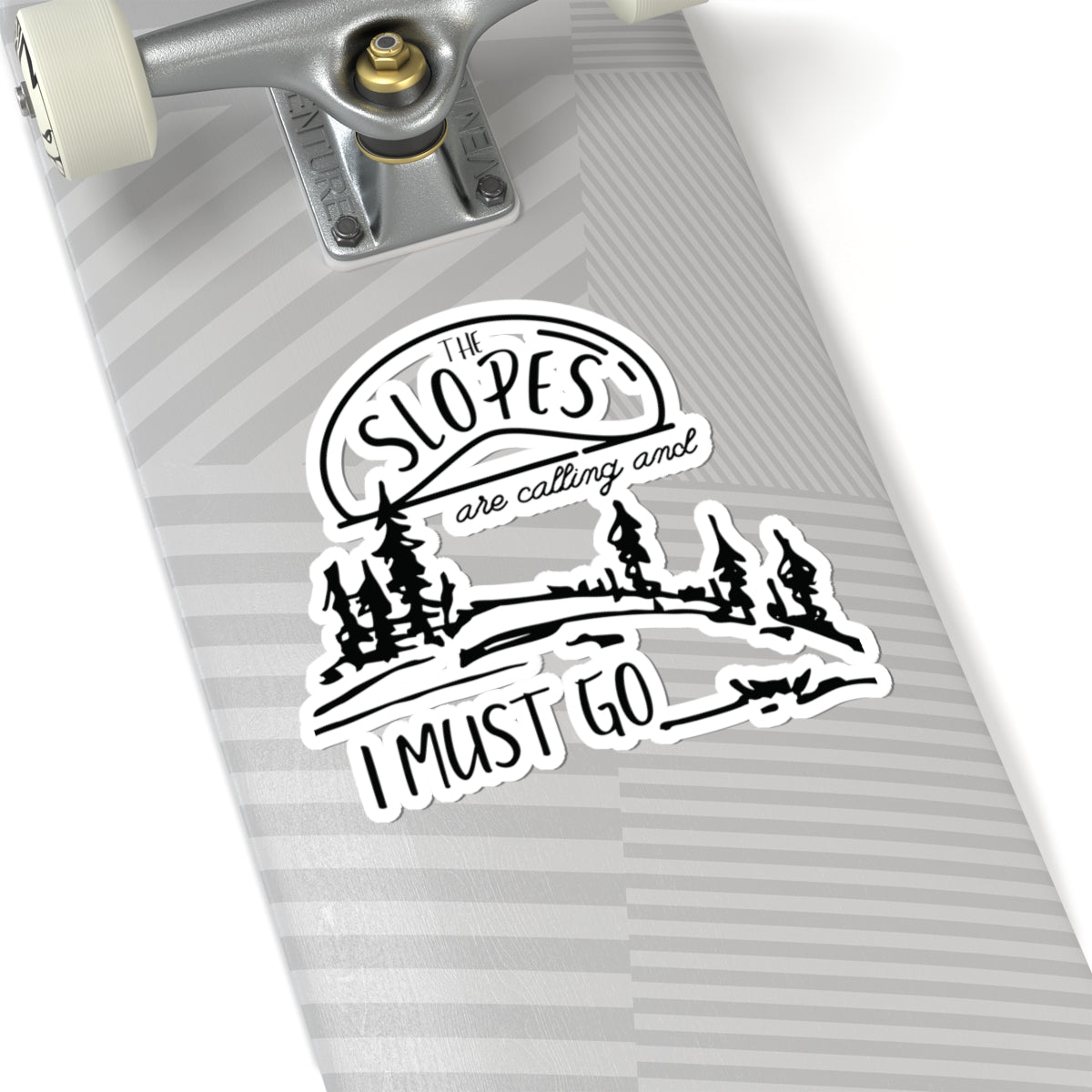 Ski Lovers Kiss-Cut Stickers