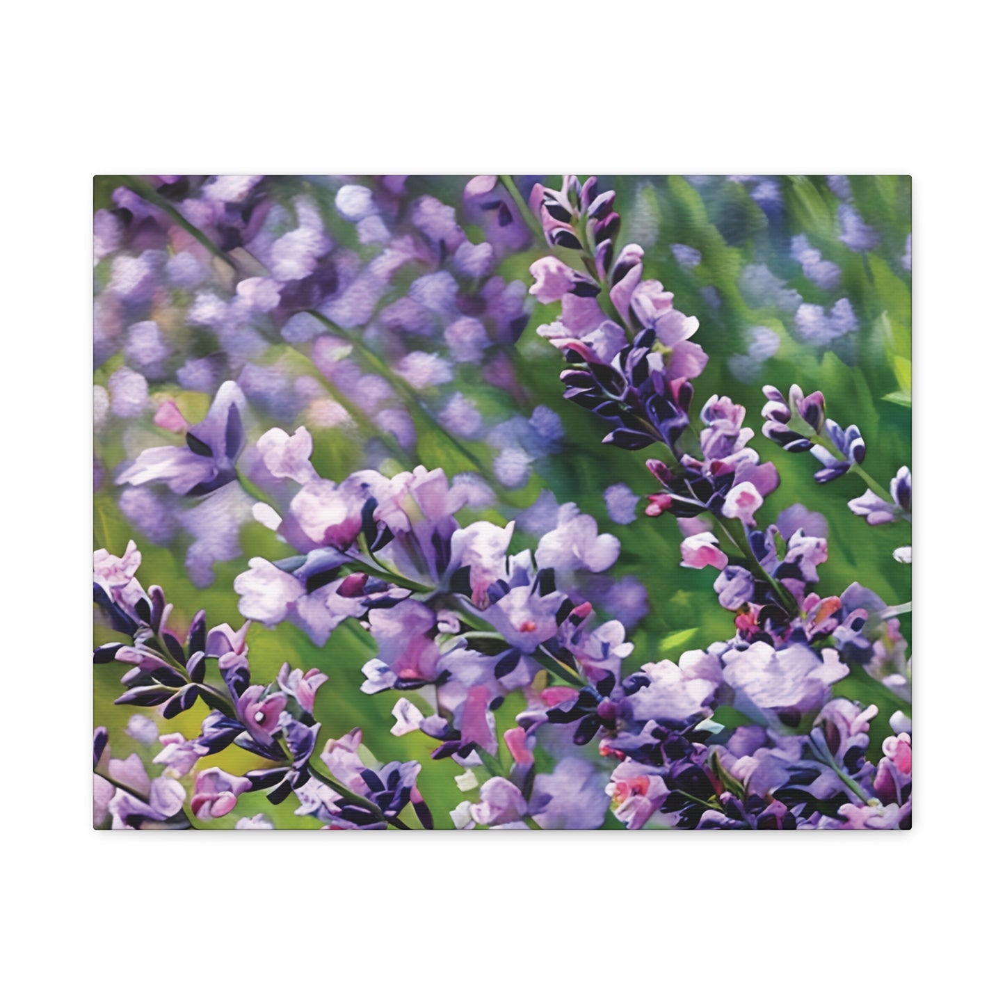 Peaceful Lavender – Photo-to-Painting Floral Wall Art