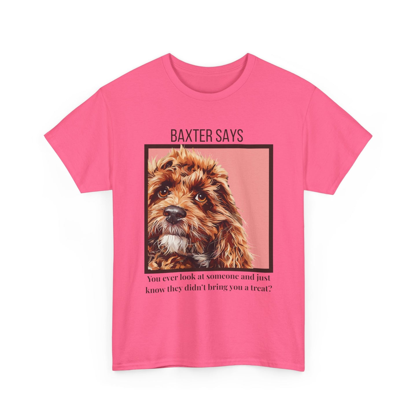 Baxter Says: You Ain’t Got a Treat, Do Ya? | Funny Dog T-Shirt