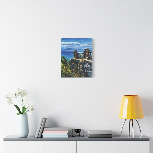 Coopers Rock West Virginia Canvas Wall Art