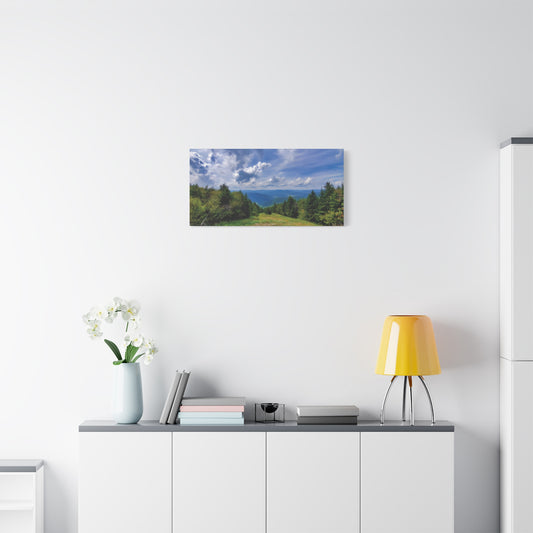 Snowshoe Mountain, West Virginia Canvas Wall Art