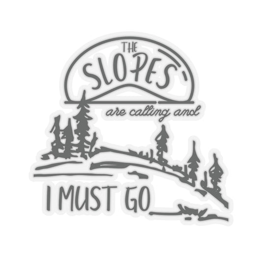 Ski Lovers Kiss-Cut Stickers