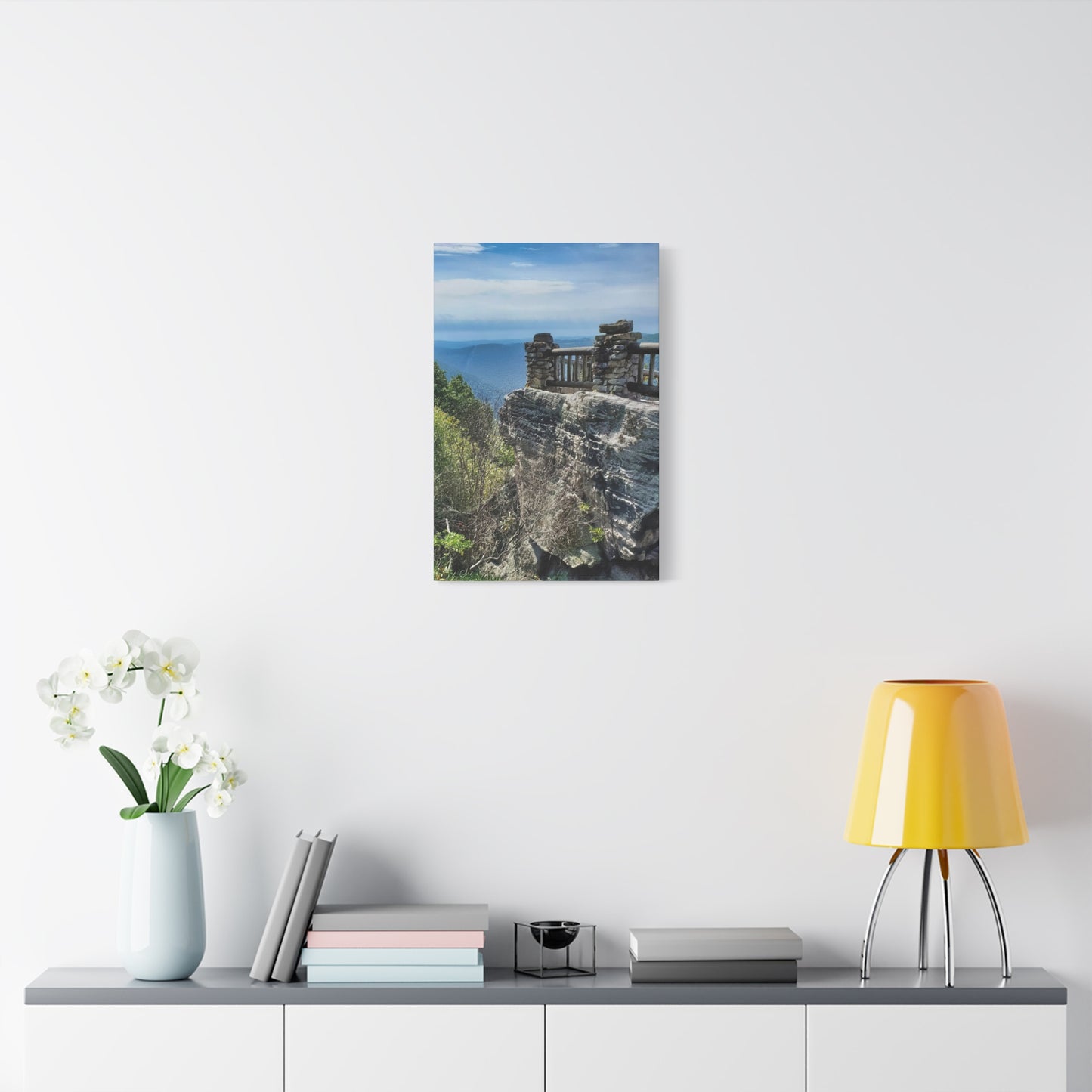 Coopers Rock in West Virginia Matte Canvas
