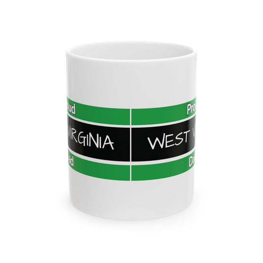 Proud West Virginia Dad Mug (11oz, 15 oz)